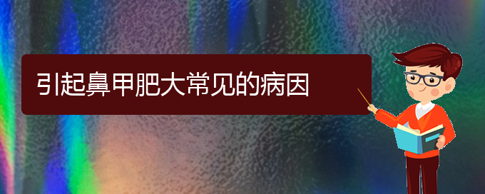 (貴陽治療鼻甲肥大的專科醫(yī)院)引起鼻甲肥大常見的病因(圖1)